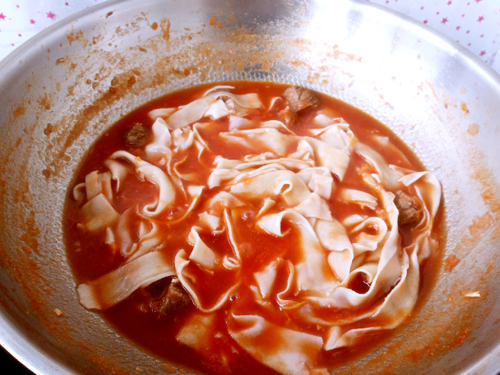 茄汁牛肉烩面步骤18
