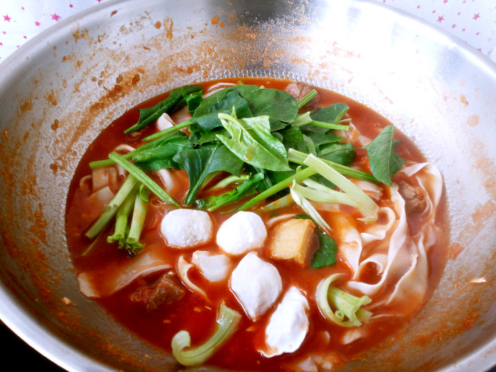 茄汁牛肉烩面步骤19