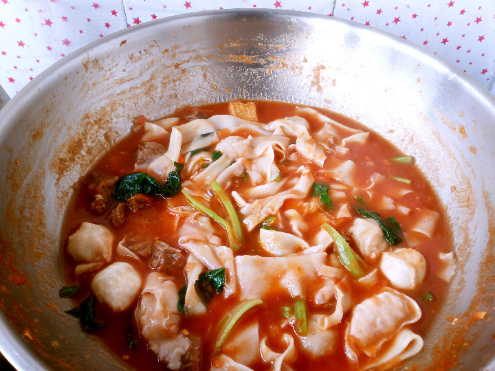 茄汁牛肉烩面步骤20