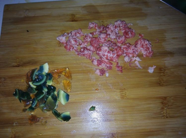 牛肉皮蛋粥步骤3