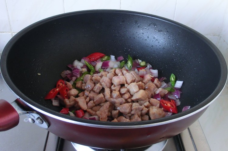 沙茶牛肉丁步骤9