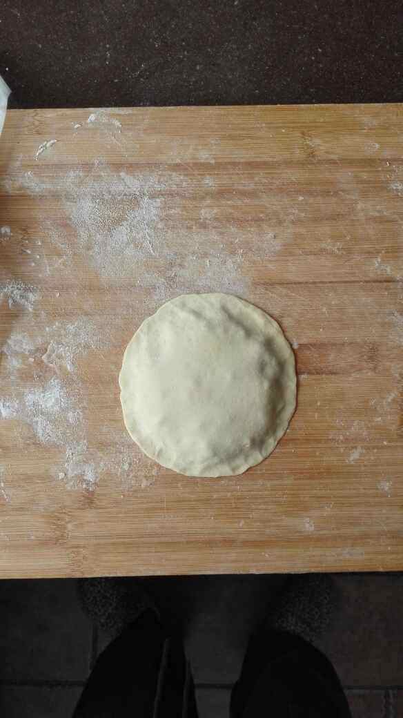 牛肉白菜馅饼步骤7