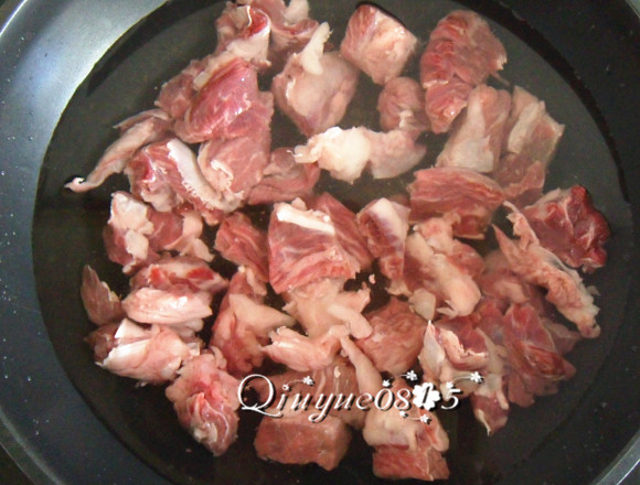 牛肉青萝卜步骤3
