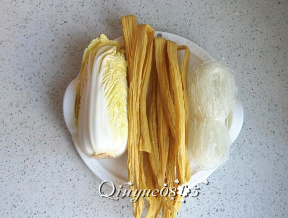 牛肉腐竹粉丝步骤3