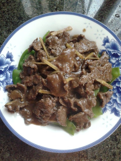 牛肉荷兰豆步骤7