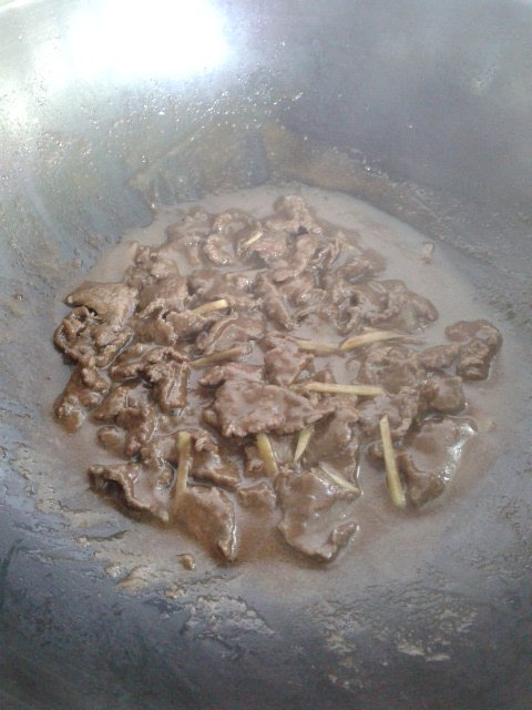 牛肉荷兰豆步骤6