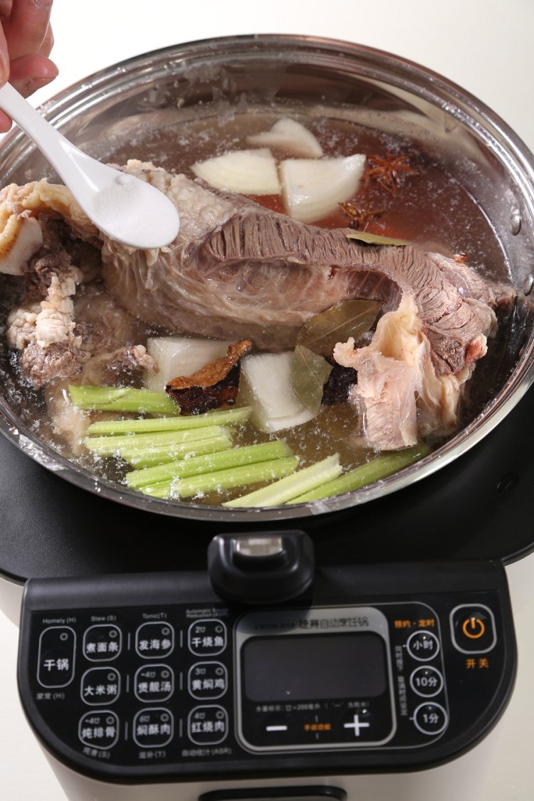 蔬菜牛肉—捷赛私房菜步骤3
