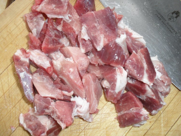 南瓜烧牛肉步骤1