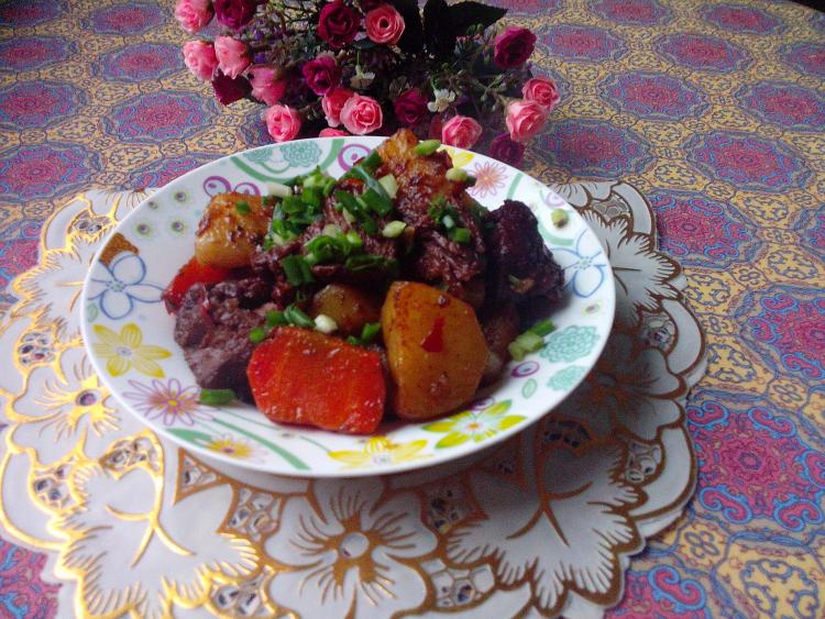 萝卜土豆烧牛肉步骤13