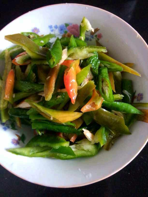尖椒炒牛肉步骤2