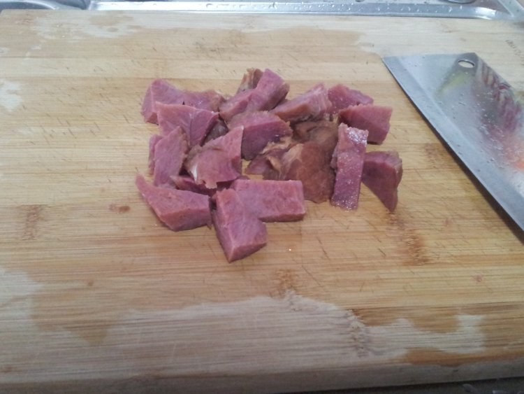 番茄牛肉萝卜丸子汤步骤2