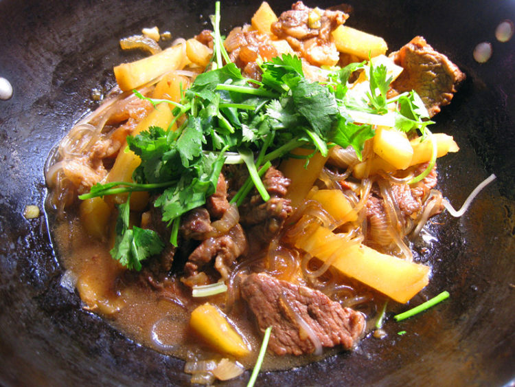 粉丝土豆烧牛肉步骤9