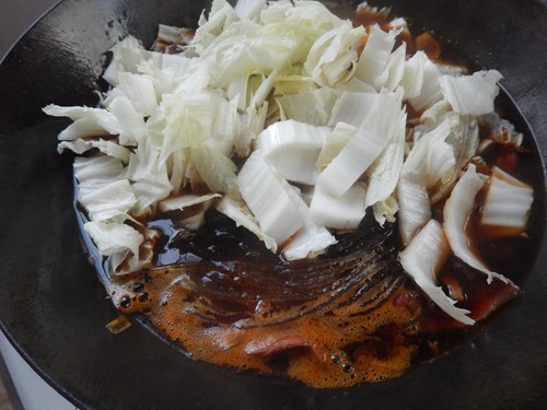 白菜牛肉炖粉条步骤10