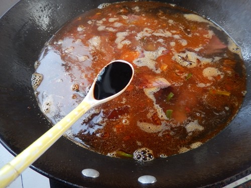 白菜牛肉炖粉条步骤8