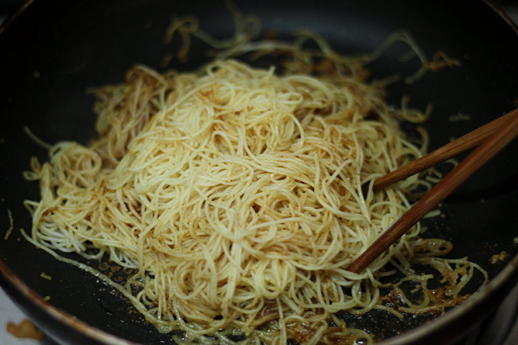 咖喱牛肉炒米粉步骤11