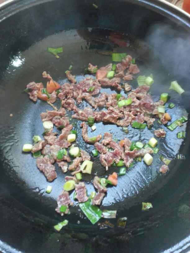牛肉揪片子汤饭步骤6
