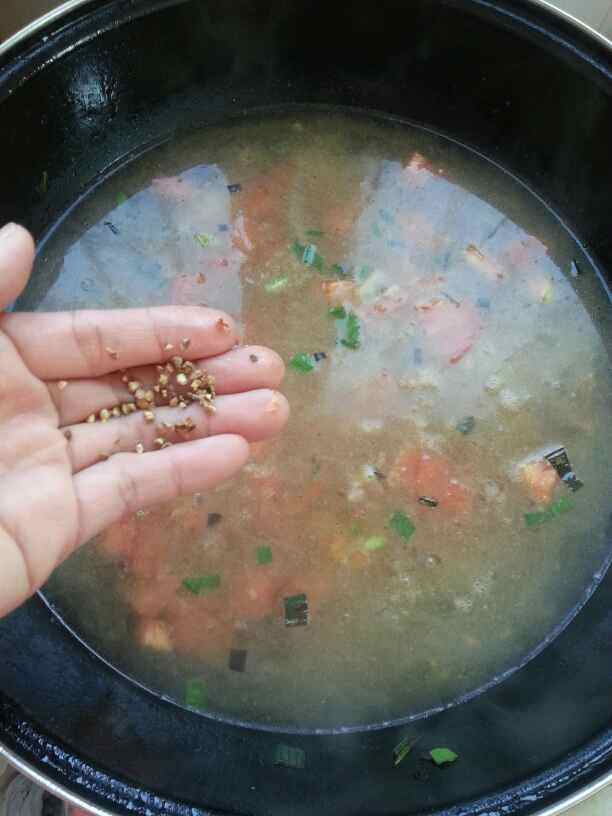 牛肉揪片子汤饭步骤9