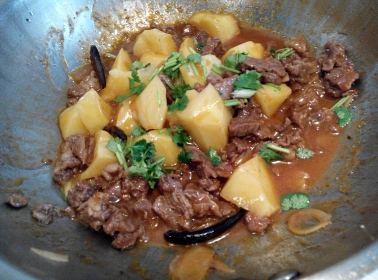 香辣土豆烧牛肉步骤10