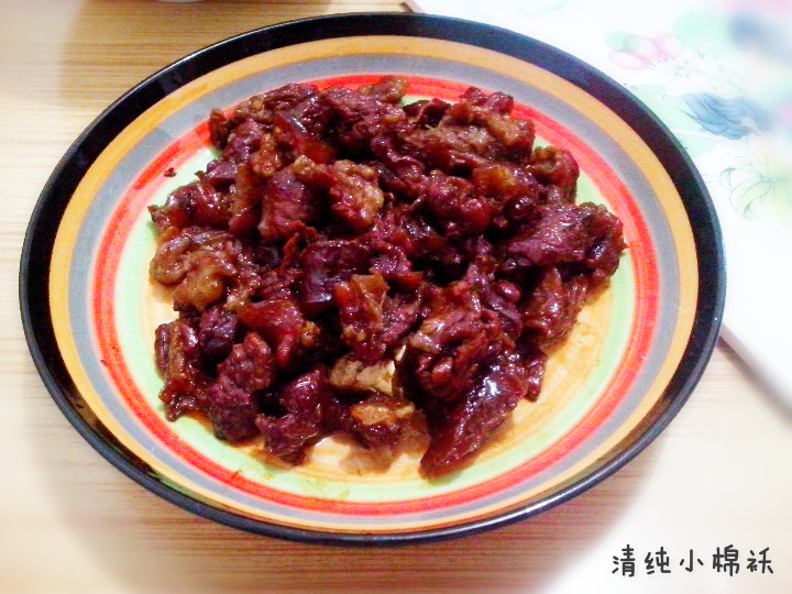 蜜汁牛肉步骤6