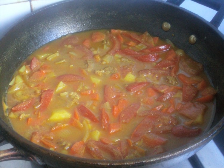 咖喱烩牛肉步骤12