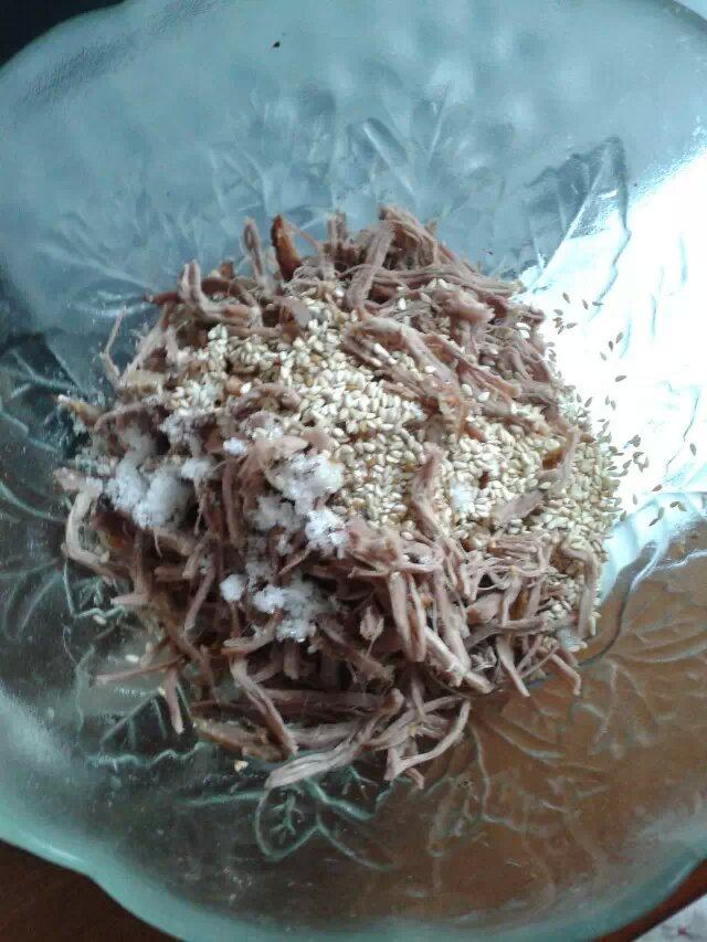 牛肉松步骤5