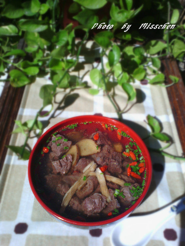 黄芪牛肉汤步骤10