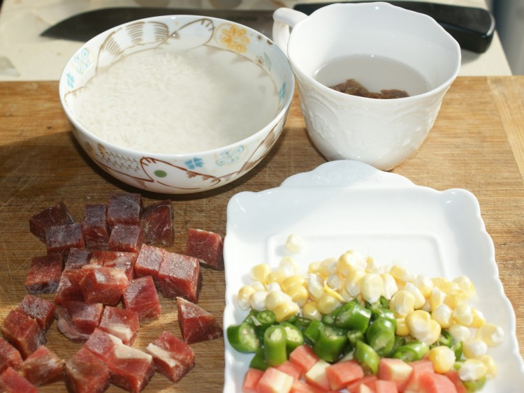 牛肉手抓饭步骤1