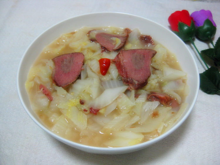白菜烧牛肉步骤8