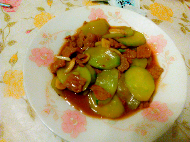 黄瓜炒牛肉步骤12