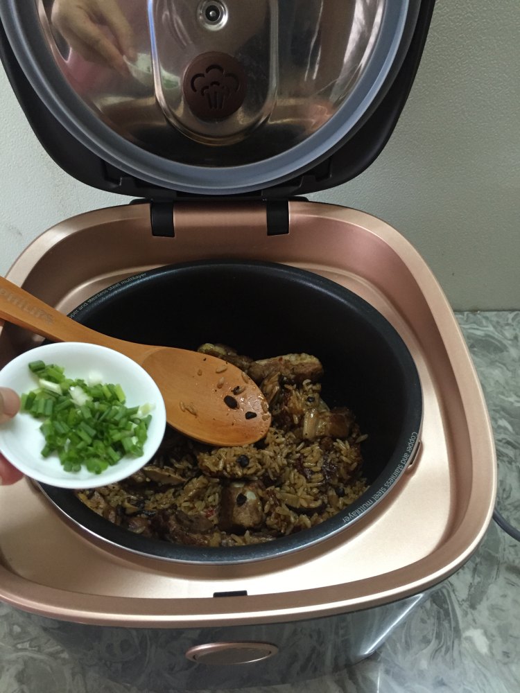 豉香排骨煲仔饭步骤9