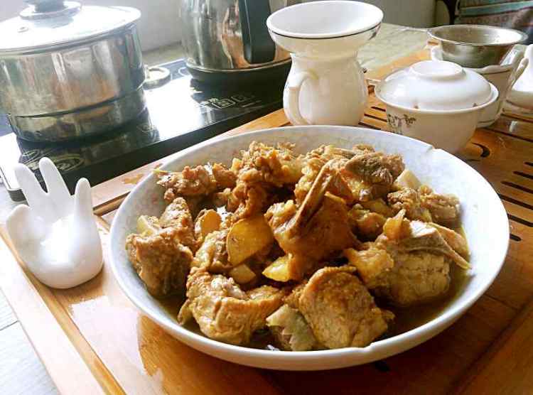 咖喱排骨步骤8
