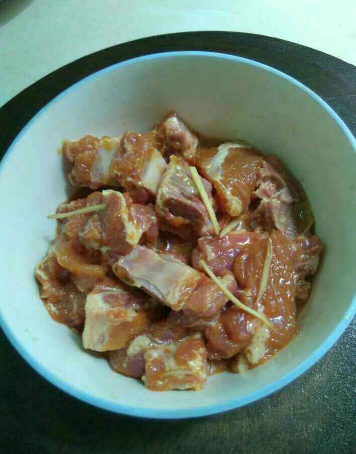 金针菇蒸排骨步骤4