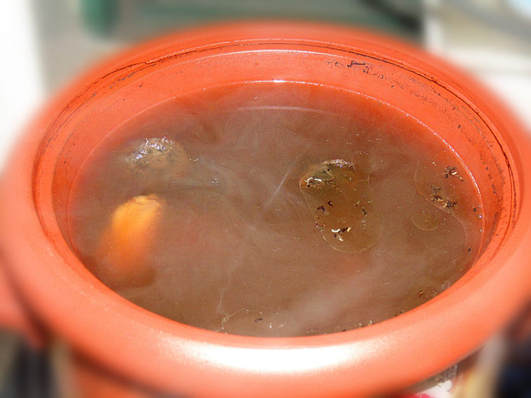 藕节桑皮炖排骨步骤5