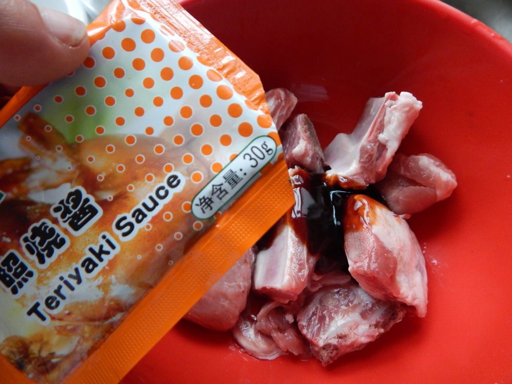 荷味糯米排骨饭步骤4