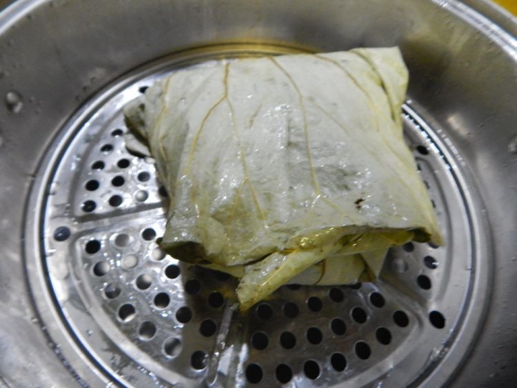 荷味糯米排骨饭步骤11
