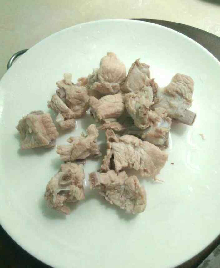 排骨蒸豆腐步骤6