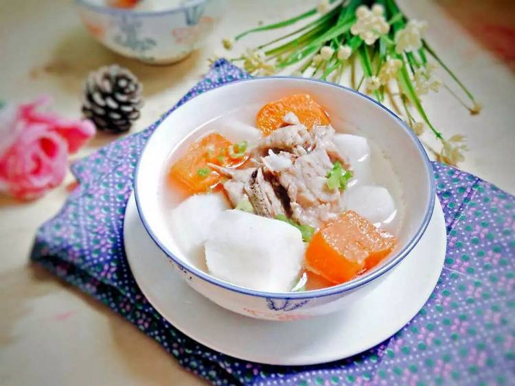 排骨胡萝卜山药汤步骤6