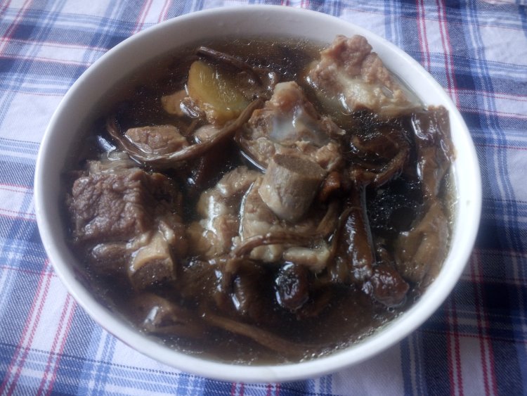 茶树菇排骨汤#本味家步骤9