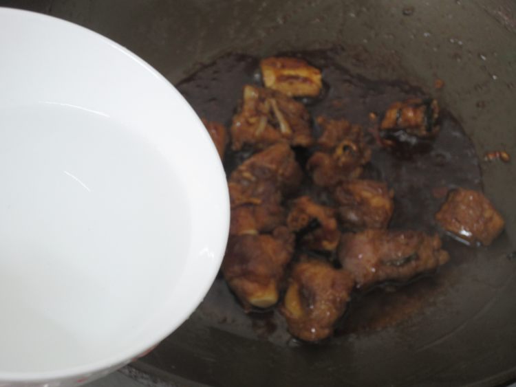 烧排骨#非转基因金龙步骤9