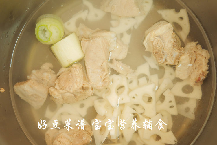 莲藕排骨面线步骤5