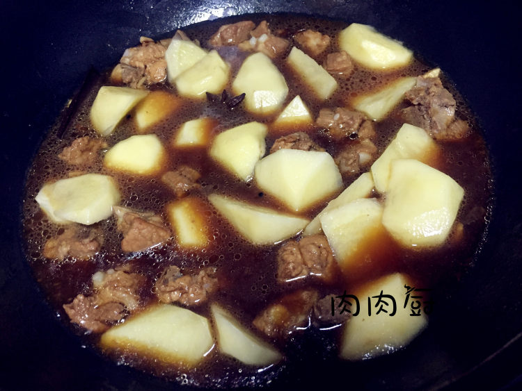 土豆炖排骨#肉肉厨步骤10