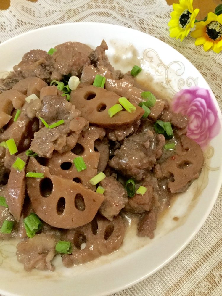 排骨焖莲藕步骤8