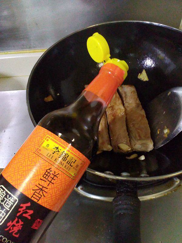 红烧土豆排骨步骤6