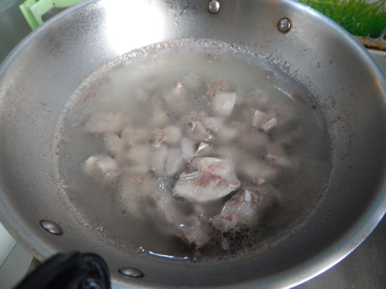砂锅豆角排骨步骤4