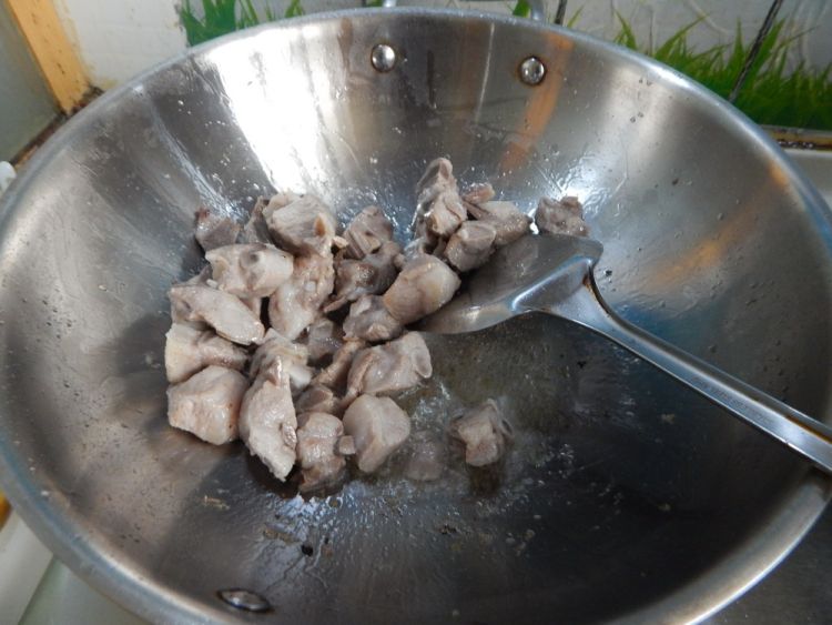 砂锅豆角排骨步骤6