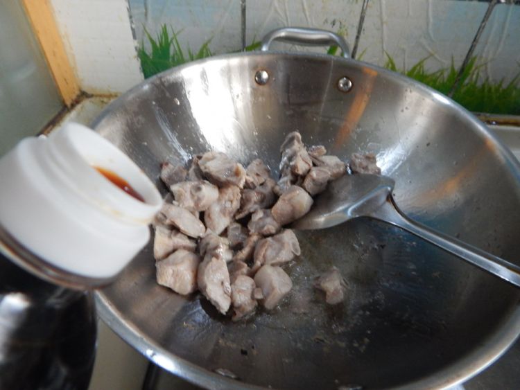 砂锅豆角排骨步骤7