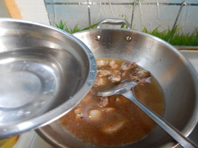 砂锅豆角排骨步骤9