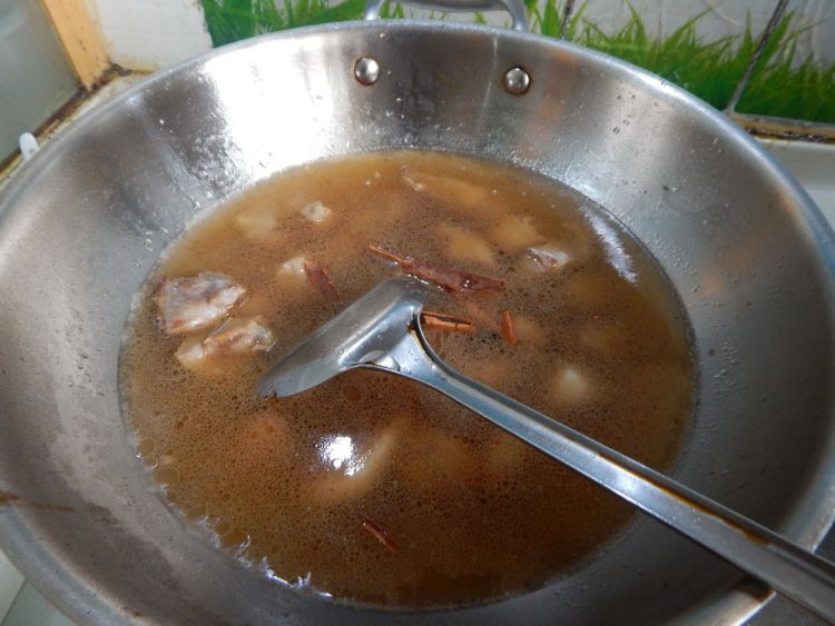 砂锅豆角排骨步骤10