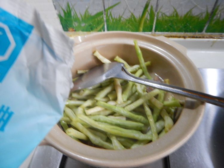 砂锅豆角排骨步骤14