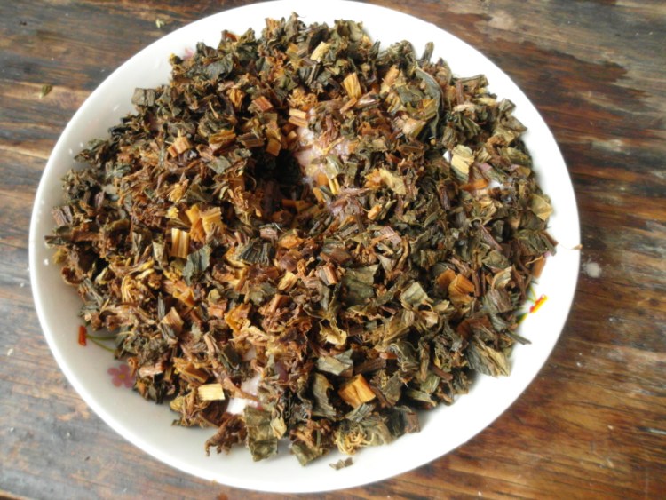 菜干蒸排骨步骤7